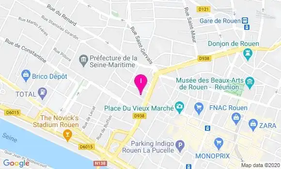 Localisation Lorrie Lefrancois