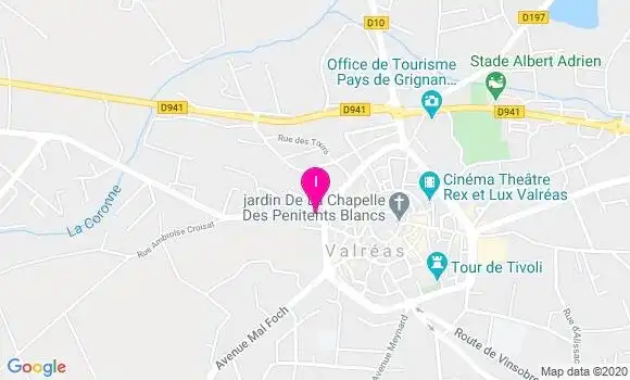 Localisation Cyrielle Ferrier