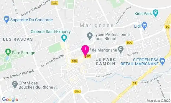 Localisation Melissa Dumont