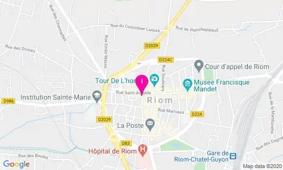 Localisation Camille Dutrieux