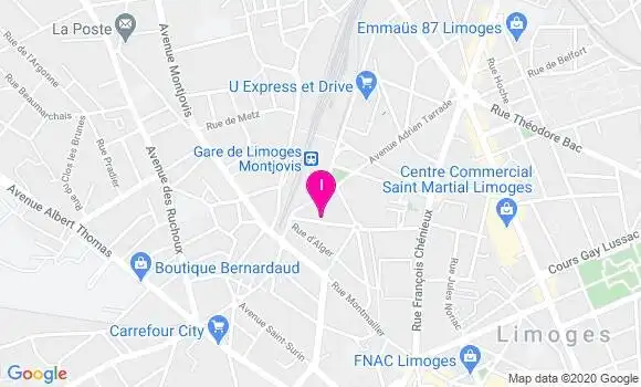 Localisation Eve Guilhot