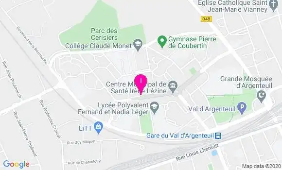 Localisation Solene Corrigou