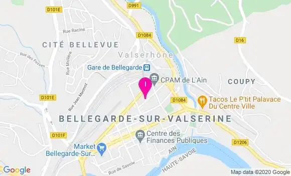 Localisation Catherine Bouvier