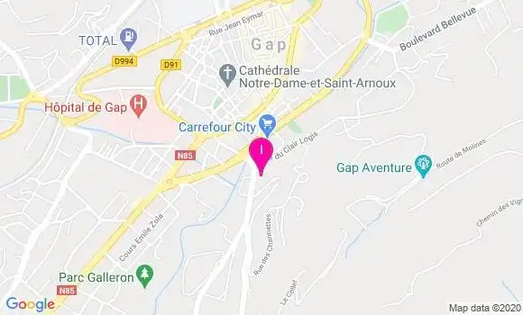 Localisation Elodie Moreau