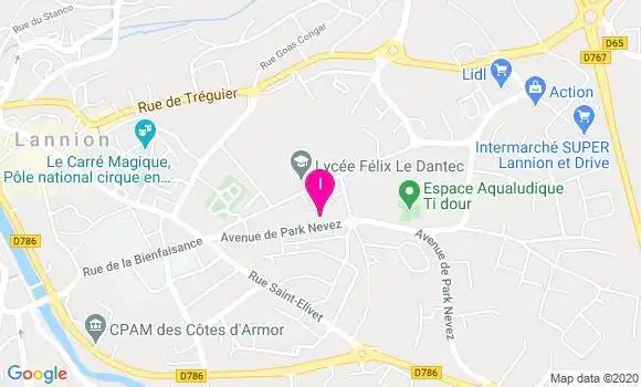 Localisation Assia Chari