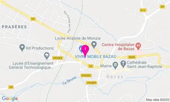Localisation Agnes Mays