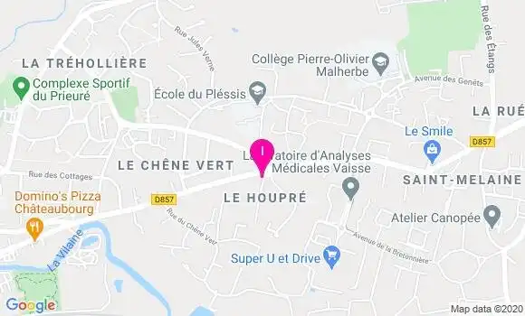 Localisation Marie Gauthier