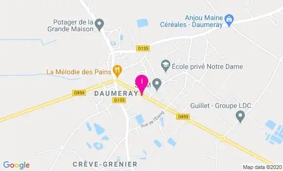 Localisation Claire Gaudin