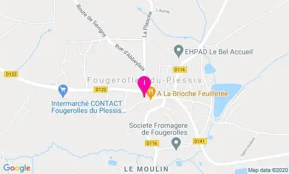 Localisation Faustine Langlois