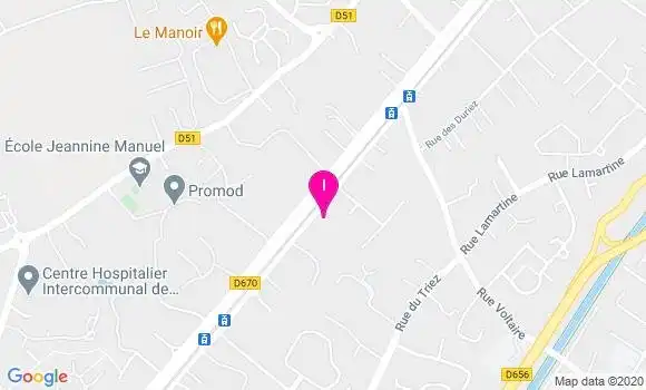 Localisation Marie Sevathian
