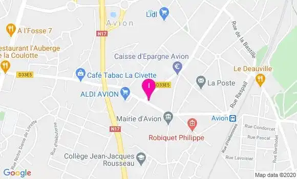 Localisation Laetitia Fontaine