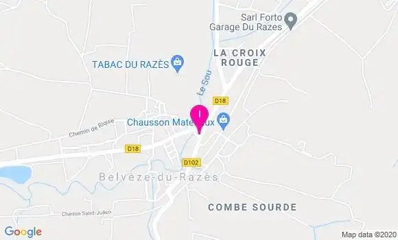 Localisation Francois Guilhem