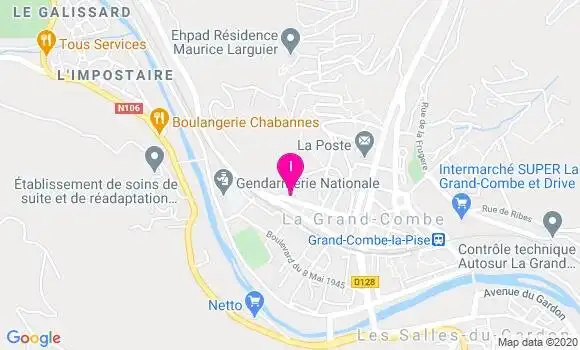 Localisation Nathalie Fernandez