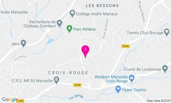 Localisation Brigitte Xiberras