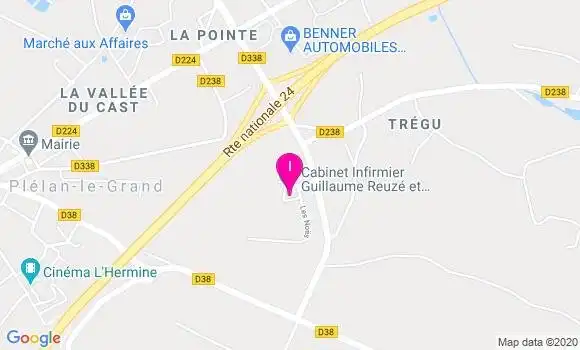 Localisation Maurane Massot