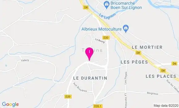 Localisation Cindy Farjon