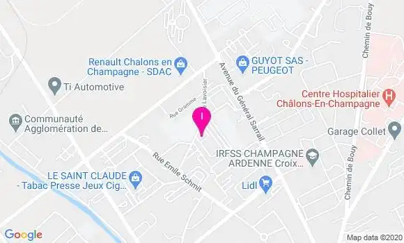 Localisation Laurence Robert