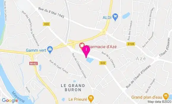 Localisation Helene Laurent