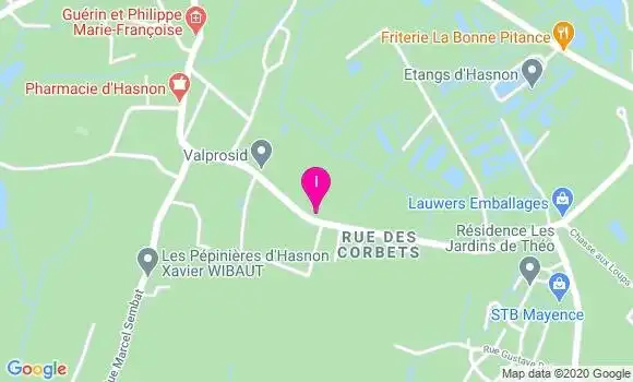 Localisation Sylvie Theret