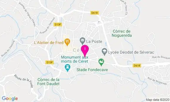 Localisation Thomas Madaule