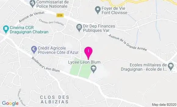 Localisation Virginie Estrade