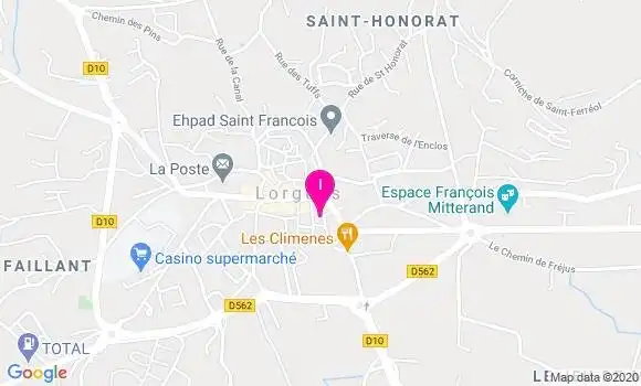 Localisation Sandra Sarrazin