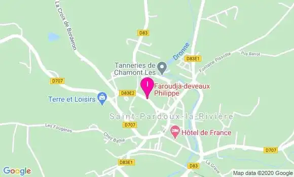 Localisation Francoise Bernard
