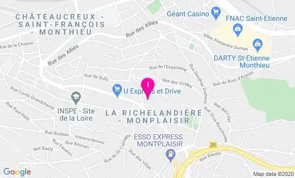 Localisation Agathe Coquard