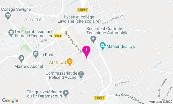 Localisation Mathilde Dupuis
