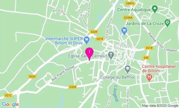 Localisation Catherine Dijoux