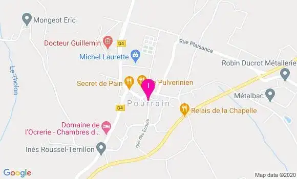 Localisation Jeremie Brunet