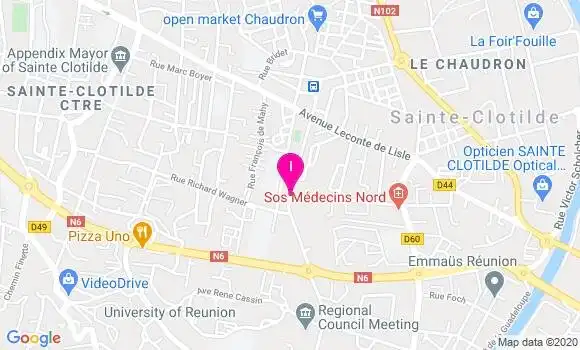 Localisation Geraldine Ledenon