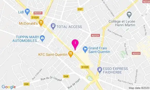 Localisation Caroline Dubois