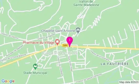 Localisation Odile Silvy