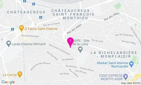 Localisation Virginie Bory