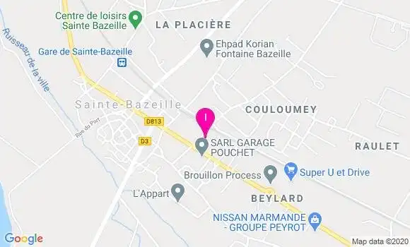 Localisation Virginie Poughon