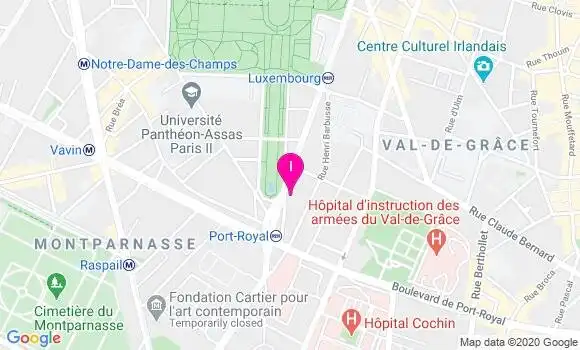 Localisation Fanny Gaillard