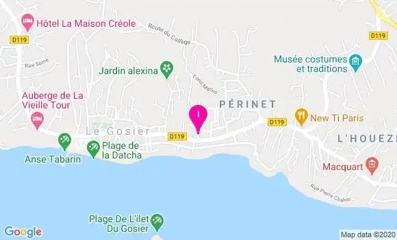 Localisation Caroline Bahadour