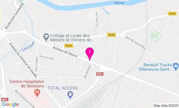 Localisation Cecile Hayer