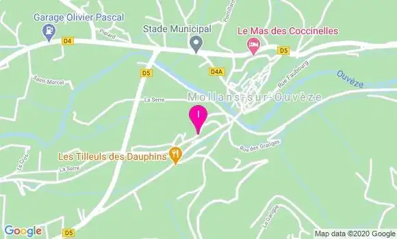 Localisation Sandrine Roux