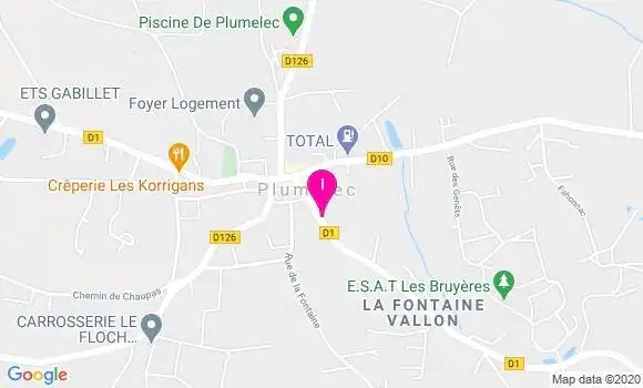 Localisation Morgane Gicquel