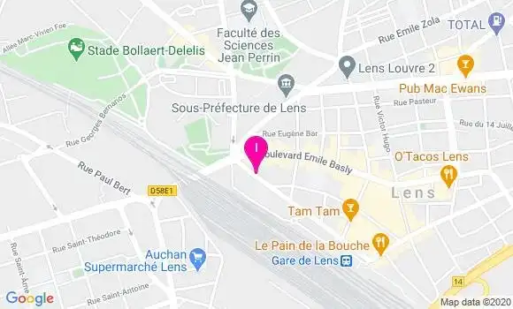 Localisation Emilie Massinon