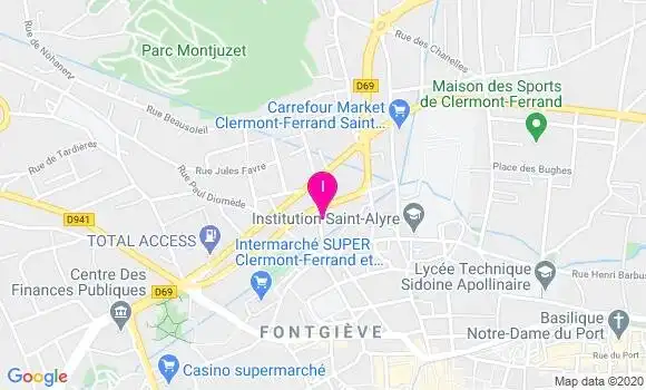 Localisation Mickael Peny