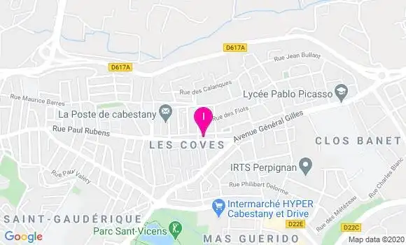 Localisation Nicolas Couderc