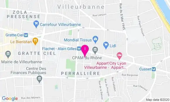 Localisation Laurence Monnet