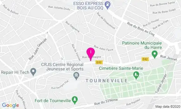 Localisation Caroline Lefebvre