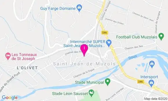 Localisation Sandrine Delay