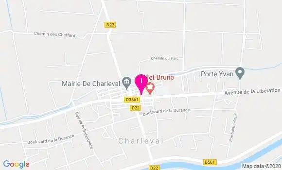 Localisation Francoise Courtin