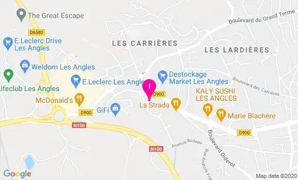 Localisation Sandra Pina