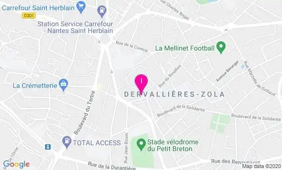 Localisation Julie Pique